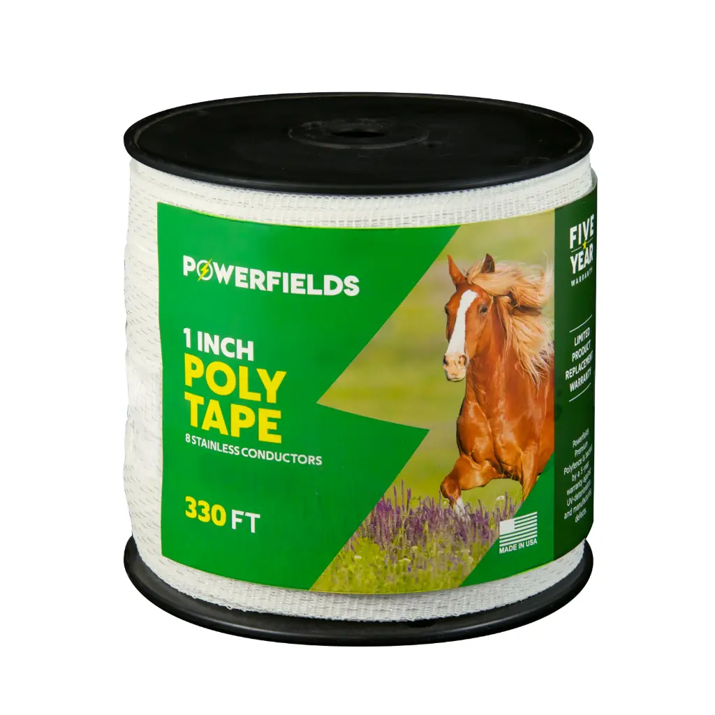 1” Wide Polytape, 8-Wire | Powerfields